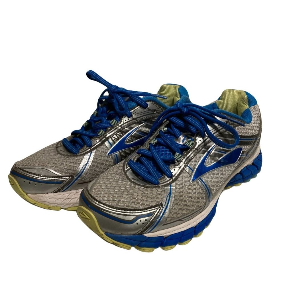 Brooks Adrenaline GTS 15 Womens Blue Running Casual Shoes Ladies Size 9 D